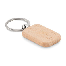 Portachiavi rettangolare in legno colore legno