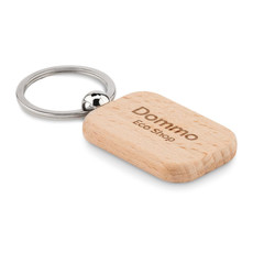 Portachiavi rettangolare in legno colore legno