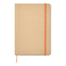 Notebook A5 riciclato colore arancio MO9684-10