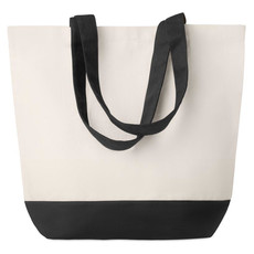 Borsa mare con manici colorati colore nero MO9816-03