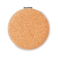 Specchietto doppio in sughero colore beige