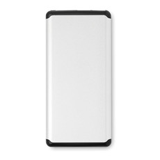 Powerbank 10000 mAh  con ventose colore argento opaco
