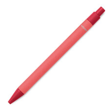 Penna a sfera in PLA di mais colore rosso