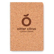 Notebook A5 in sughero colore beige