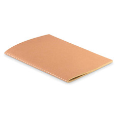 Notebook A5 con fogli in carta riciclata colore beige MO9867-13