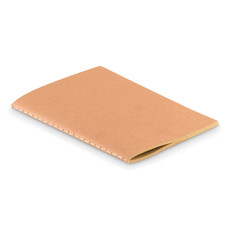 Notebook A6 con fogli in carta riciclata colore beige MO9868-13