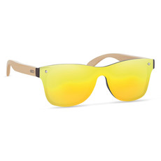 Occhiali da sole con lenti specchiate colore giallo MO9863-08
