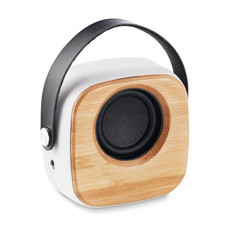 Speaker 3W in bamboo colore bianco MO9806-06