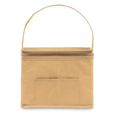 Porta lattine in carta colore beige