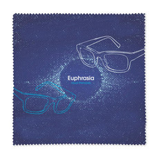 Panno per occhiali in RPET colore bianco