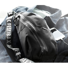 Borsello tracolla Festibax® Premium colore nero