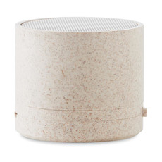 Speaker bluetooth in paglia colore beige