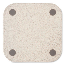 HUB USB in paglia e ABS colore beige