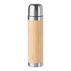 Thermos rivestito in bamboo colore legno MO9991-40