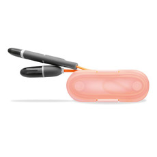 Cavetto adattatore 2 in 1 con avvolgicavo