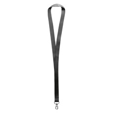 Lanyard in raso con moschettone