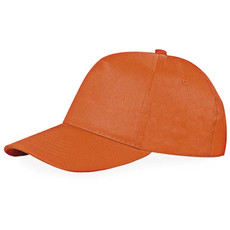 Cappello 5 pannelli ricamato