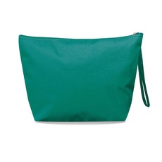 Beauty case con laccio per chiusura in tinta