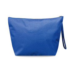 Beauty case con laccio per chiusura in tinta