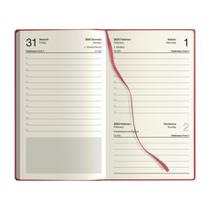 Parure agenda giornaliera 2026 notes e penna interno