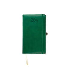 Agenda 2025 giornaliera tascabile verde