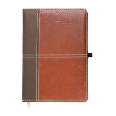 Agenda 2025 settimanale marrone