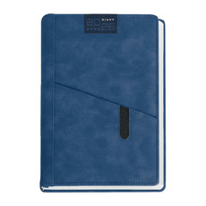 Agenda giornaliera 15x21 blu