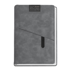 Agenda giornaliera 15x21 grigio