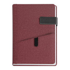 Agenda giornaliera termovirante bordeaux
