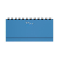 Planning base settimanale da scrivania 2026 azzurro