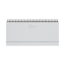 Planning base settimanale da scrivania 2026 bianco