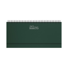 Planning base settimanale da scrivania 2026 verde