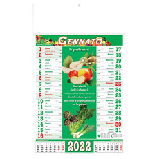 Calendario illustrato Frutta e Verdura 2022