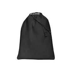 Sacchetto in cotone 15x20 cm  colore nero