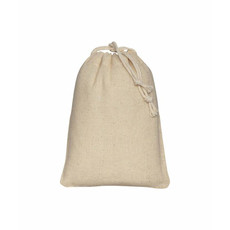 Sacchetto in cotone naturale 10x14 cm  colore naturale
