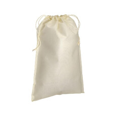 Sacchetto in tnt chiusura a strozzo 50x75 cm colore naturale