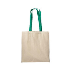 Shopper 220g in cotone colore verde