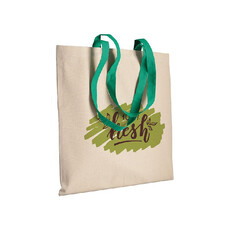 Shopper 220g in cotone colore verde