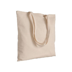 Shopper 38x42 cm in cotone naturale colore naturale