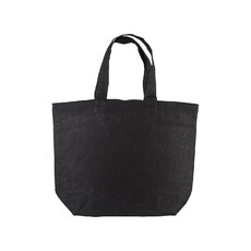 Shopper Greta colorata in cotone 120g colore nero