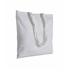 Shopper Mandy colorata in cotone colore bianco