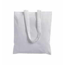 Shopper Mandy colorata in cotone colore bianco