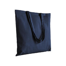Shopper Vardan colorata in cotone colore blu