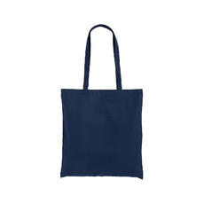 Shopper colorata in canvas colore blu