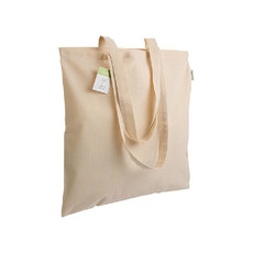 Shopper cotone organico 38x42 cm 140g colore naturale