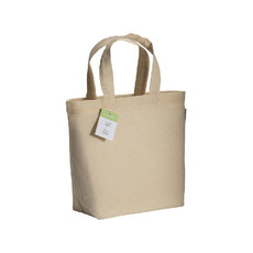 Shopper in cotone organico 32x24 cm  colore naturale