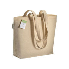 Shopper in cotone organico 40x30 cm colore naturale