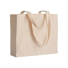 borsa shopper cotone 40x35x12 naturale colore naturale