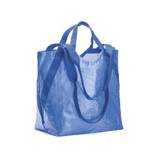 Shopper con manici doppi colore royal