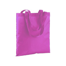 Shopper in poliestere colori fluo colore fuxia